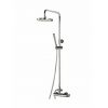 Armando Vicario Industrial Adjustable Shower Column with Faucet 83-144cm - Shower columns στο AFOI TOGIA