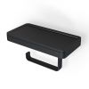 Geesa Frame  Χαρτοθήκη Επιτοίχια Μεταλλική Black Matt - Χαρτοθήκες στο AFOI TOGIA