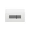 Wisa Easy-Touch Plate for Dual Function Faucets White Chrome - Plates στο AFOI TOGIA