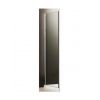 Devon Side Panel Διαχωριστικό Ντουζιέρας 80x200cm Clean Glass Inox - Ελεύθερη τοποθέτηση στο AFOI TOGIA