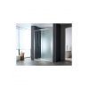 Devon Noxx Διαχωριστικό Ντουζιέρας με Συρόμενη Πόρτα 117-119x200cm Clean Glass Inox Brushed - Ελεύθερη τοποθέτηση στο AFOI TOGIA