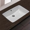 Serel 0561 Undermount Porcelain Washbasin 54x38cm White - Subordinates στο AFOI TOGIA