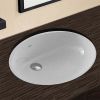 Serel 0551 Undermount Porcelain Washbasin 47x35.5cm White - Subordinates στο AFOI TOGIA