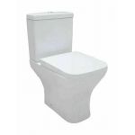 Tema Sprint Λεκάνη Δαπέδου Rimless με Καζανάκι με Κάλυμμα Thermoplast Soft Close Λευκή - Λεκάνες στο AFOI TOGIA