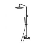 Eurorama Quadra Ρυθμιζόμενη Στήλη Ντουζ με Μπαταρία 83-144cm - Στήλες Ντουζ - Υδρομασάζ στο AFOI TOGIA