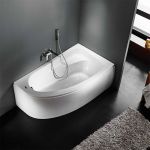 Sirene Marina R Δεξιά Μπανιέρα με Υδρομασάζ 160x90cm - Ασύμμετρα στο AFOI TOGIA