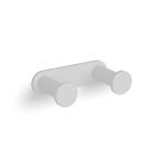 Langberger Series 280 Άγκιστρο Μπάνιου Διπλό White Matt - Άγκιστρα στο AFOI TOGIA
