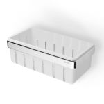 Geesa Frame Σπογγοθήκη Επιτοίχια White Matt - Σπογγοθήκες - Ραφιέρες στο AFOI TOGIA