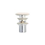 Bianco Ceramica Βαλβίδα Νιπτήρα Clic-Clac  Ivory Matt - Βαλβίδες στο AFOI TOGIA