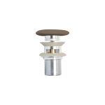 Bianco Ceramica Βαλβίδα Νιπτήρα Clic-Clac Taupe Matt - Βαλβίδες στο AFOI TOGIA