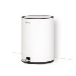 Geesa Industrial Inox Καλαθάκι Μπάνιου 3lt Λευκό ματ - Χαρτοδοχεία στο AFOI TOGIA