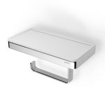 Geesa Frame Χαρτοθήκη Επιτοίχια Inox Chrome Matt - Χαρτοθήκες στο AFOI TOGIA