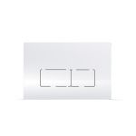 Wisa Easy-Touch Πλακέτα για Καζανάκια Διπλής Λειτουργίας Λευκό - Πλακέτες στο AFOI TOGIA