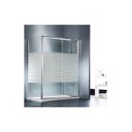 Πόρτα ντουζιέρας STARLET SLIDER  97-101εκ. Stripes - Ελεύθερη τοποθέτηση στο AFOI TOGIA