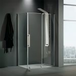 Devon Breeze Slider 107-111x200cm Clean Glass Chrome - Καμπίνες στο AFOI TOGIA