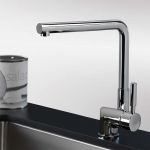 La Torre Tech  Σπαστή Μπαταρία Κουζίνας Πάγκου Ασημί - Κουζίνας στο AFOI TOGIA