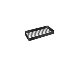Sanco Agora 120603-M116 Σπογγοθήκη Επιτοίχια Μεταλλική Black Mat - Σπογγοθήκες - Ραφιέρες στο AFOI TOGIA