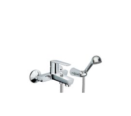 Eurorama Klint 142210 Αναμεικτική Μπαταρία Μπανιέρας Πλήρες Σετ Ασημί - Λουτρού στο AFOI TOGIA