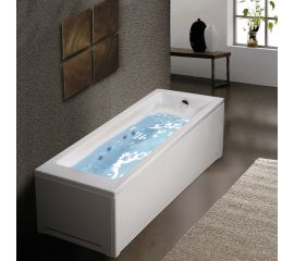 Sirene Cubic Ορθογώνια Υδρομασάζ 160x70 cm - Ορθογώνια στο AFOI TOGIA