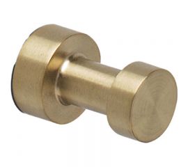 Geesa Nemox Άγκιστρο Μπάνιου Μονό ​3x3cm Gold Brushed - Άγκιστρα στο AFOI TOGIA