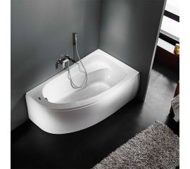 Sirene Marina R Δεξιά Μπανιέρα με Υδρομασάζ 160x90cm - Ασύμμετρα στο AFOI TOGIA