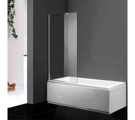 Axis Bath Side Panel Σταθερό Πλαϊνό Μπανιέρας 69x140cm Clear Glass - Φύλλα Μπανιέρας στο AFOI TOGIA