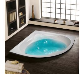 Sirene Modena 130x130 Μπανιέρα Με Σύστημα Υδρομασάζ - Ασύμμετρα στο AFOI TOGIA