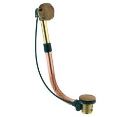 Carron Phoenix Ορειχάλκινη Αυτόματη Βαλβίδα Λουτρού Bronze - Εξοπλισμός Μπανιερών - Υδρομασάζ στο AFOI TOGIA