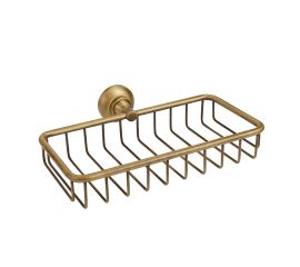 Performa Design Victoria Σπογγοθήκη Επιτοίχια Μεταλλική Bronze - Σπογγοθήκες - Ραφιέρες στο AFOI TOGIA
