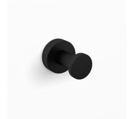 Langberger Series 108 Άγκιστρο Μπάνιου Μονό ​Black Matt - Άγκιστρα στο AFOI TOGIA