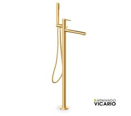 Armando Vicario Cyrcus  Αναμεικτική Μπαταρία Μπανιέρας Πλήρες Σετ Χρυσή - Λουτρού στο AFOI TOGIA