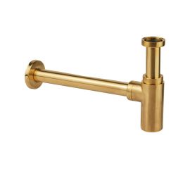 Σιφώνι Νιπτήρα Minimal AISI316 Inox Brushed Gold - Σιφώνια - Κανάλια στο AFOI TOGIA