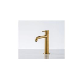 La Torre Elle Αναμεικτική Μπαταρία Νιπτήρα Gold Brushed - Νιπτήρα  στο AFOI TOGIA