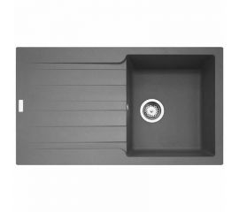 Duralit Ένθετος Νεροχύτης από Συνθετικό Γρανίτη 86x50cm Concrete - Γρανίτες στο AFOI TOGIA