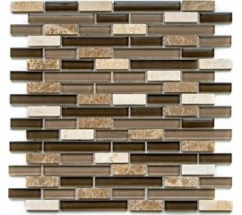 Γυάλινη Ψηφίδα Glass Mosaic D06 29,8x30,5 - Μπάνιο στο AFOI TOGIA