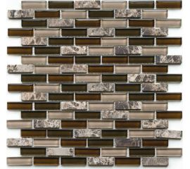 Γυάλινη Ψηφίδα Glass Mosaic D07 29,8x30,5 - Μπάνιο στο AFOI TOGIA