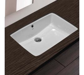 Serel 0561 Υποκαθήμενος Νιπτήρας Πορσελάνης 56x38cm Λευκός - Υποκαθήμενοι στο AFOI TOGIA