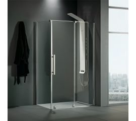 Devon Breeze Slider 137-141x200cm Clean Glass Chrome - Καμπίνες στο AFOI TOGIA