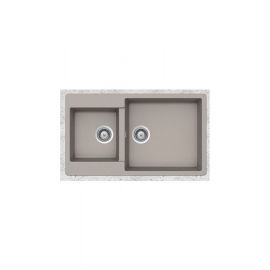 Schock Cristalite Element Ένθετος Νεροχύτης από Συνθετικό Γρανίτη Μ86xΠ50cm Concrete Beton - Γρανίτες στο AFOI TOGIA