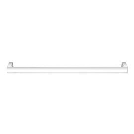 Sanco Allegory Bathroom Rail Mono Wall Mounted with Screws 60x6.5cm Silver - Towel racks στο AFOI TOGIA