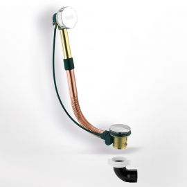 Carron Phoenix Brass Automatic Chrome Bath Valve - Bath Equipment - Hydromassage στο AFOI TOGIA