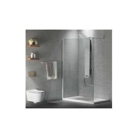 Devon Iwis Walk-in Διαχωριστικό Ντουζιέρας 97-99x200cm Clean Glass White Matt - Καμπίνες στο AFOI TOGIA