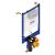 Wall-mounted cistern SLIM 2851 for WISA Hanging Basin - Tanks στο AFOI TOGIA