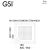 GSI Slim 4384-300 Τετράγωνη Πορσελάνινη Ντουζιέρα 80x80cm Λευκή - Ντουζιέρες  στο AFOI TOGIA GSI Slim 4384-300 Τετράγωνη Πορσελάνινη Ντουζιέρα 80x80cm Λευκή - Ντουζιέρες  στο AFOI TOGIA