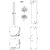 Devon Flow Corner Entry  80x80x195cm Clean Glass Chrome - Καμπίνες στο AFOI TOGIA