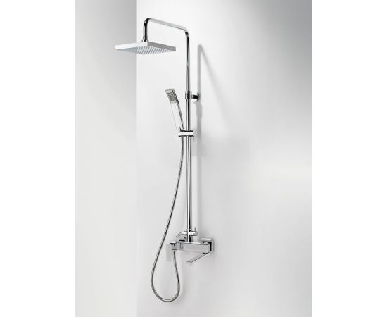La Torre Profili Plus Ρυθμιζόμενη Στήλη Ντουζ με Μπαταρία 83-144cm Chrome - Στήλες Ντουζ - Υδρομασάζ στο AFOI TOGIA