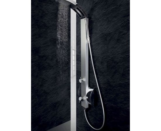 Dolce Vita Idea Στήλη Ντουζ με Μπαταρία 131.4cm Chrome - Στήλες Ντουζ - Υδρομασάζ στο AFOI TOGIA