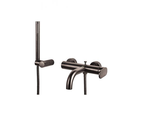 ​Armando Vicario Slim 500100-410 Bathtub Faucet Complete Set Black - Bathroom στο AFOI TOGIA