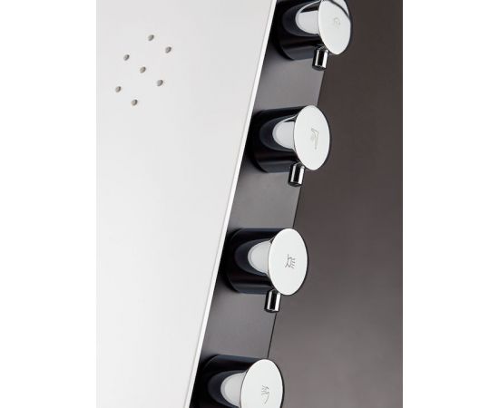 Icos Astrea Στήλη Υδρομασάζ 140cm White Matt - Στήλες Ντουζ - Υδρομασάζ στο AFOI TOGIA