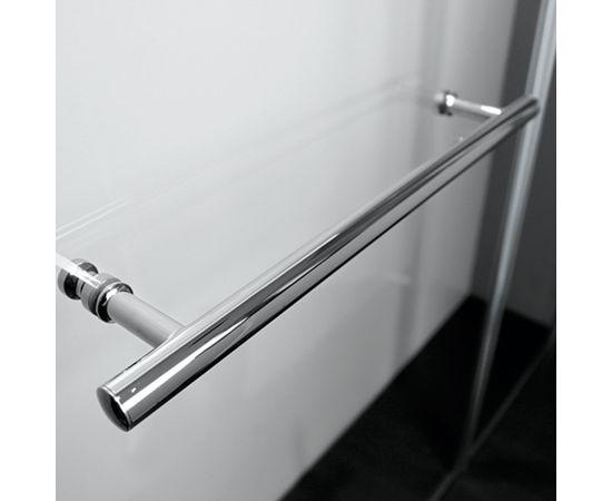 Axis XG Διαχωριστικό Μπανιέρας με Ανοιγόμενη Πόρτα 85x140cm Clear Glass - Φύλλα Μπανιέρας στο AFOI TOGIA